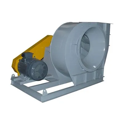 Air Supply Purification Draft Centrifugal Blower Ventilator Met Damper Voor Ketels